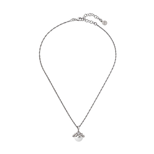 MAJORICA JEWELRY Mod. 16038.01.2.000.010.1 silver necklace with pearl pendant