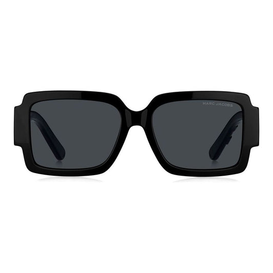 MARC JACOBS MOD. MARC 693_S square black acetate sunglasses for ladies front view.