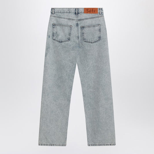 Séfr Light blue distressed jeans