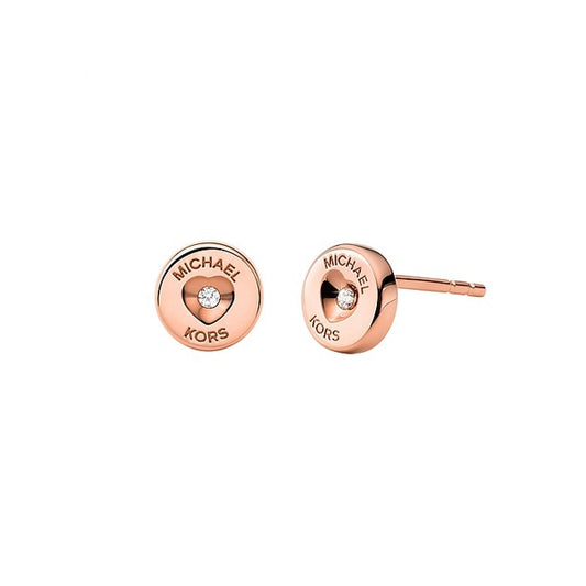 MICHAEL KORS PREMIUM SILVER COLLECTION Mod. MKC1486AN791 Lady Silver Earrings in Official Box