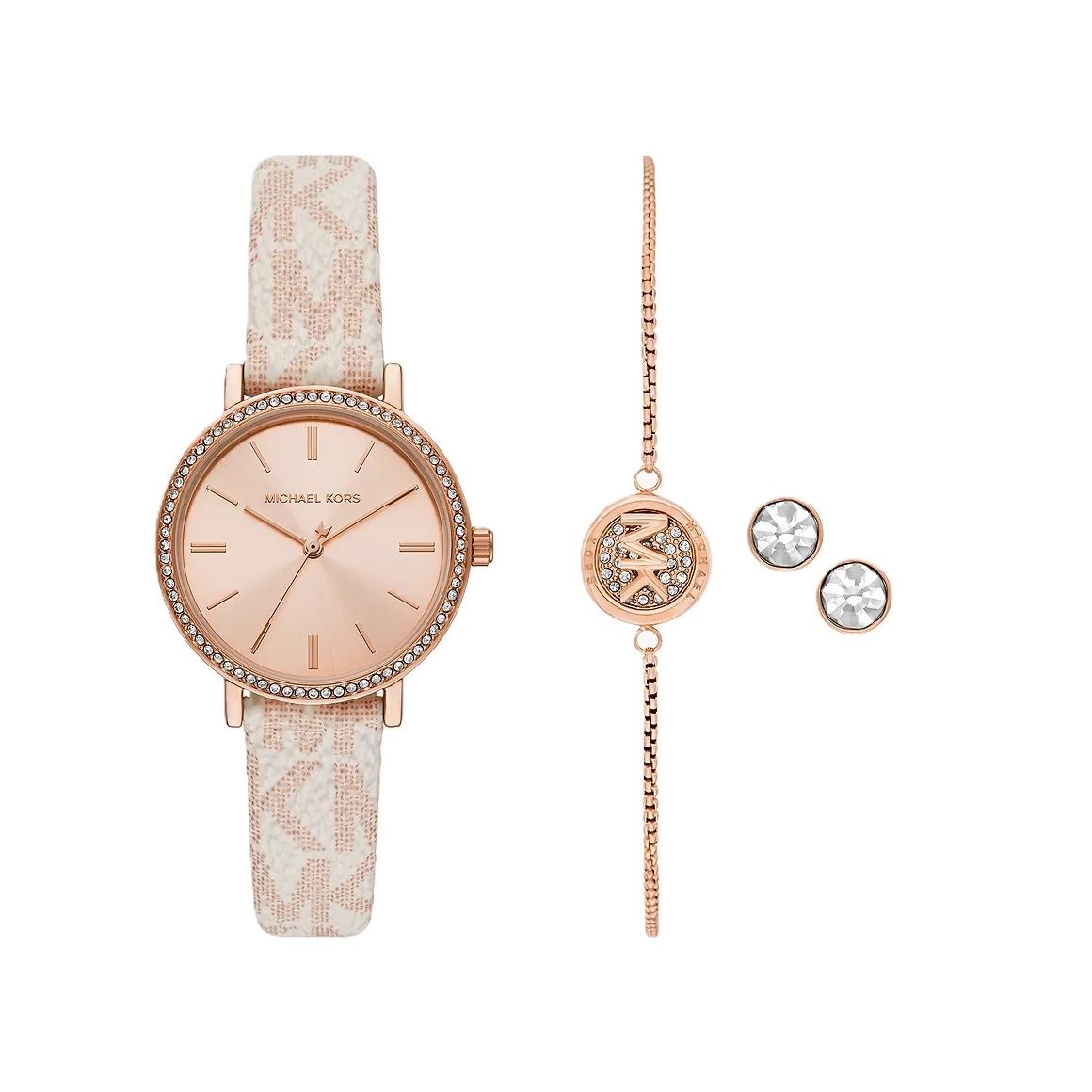 MICHAEL KORS Mod. ADDYSON Special Pack + Bracelet + Earrings
