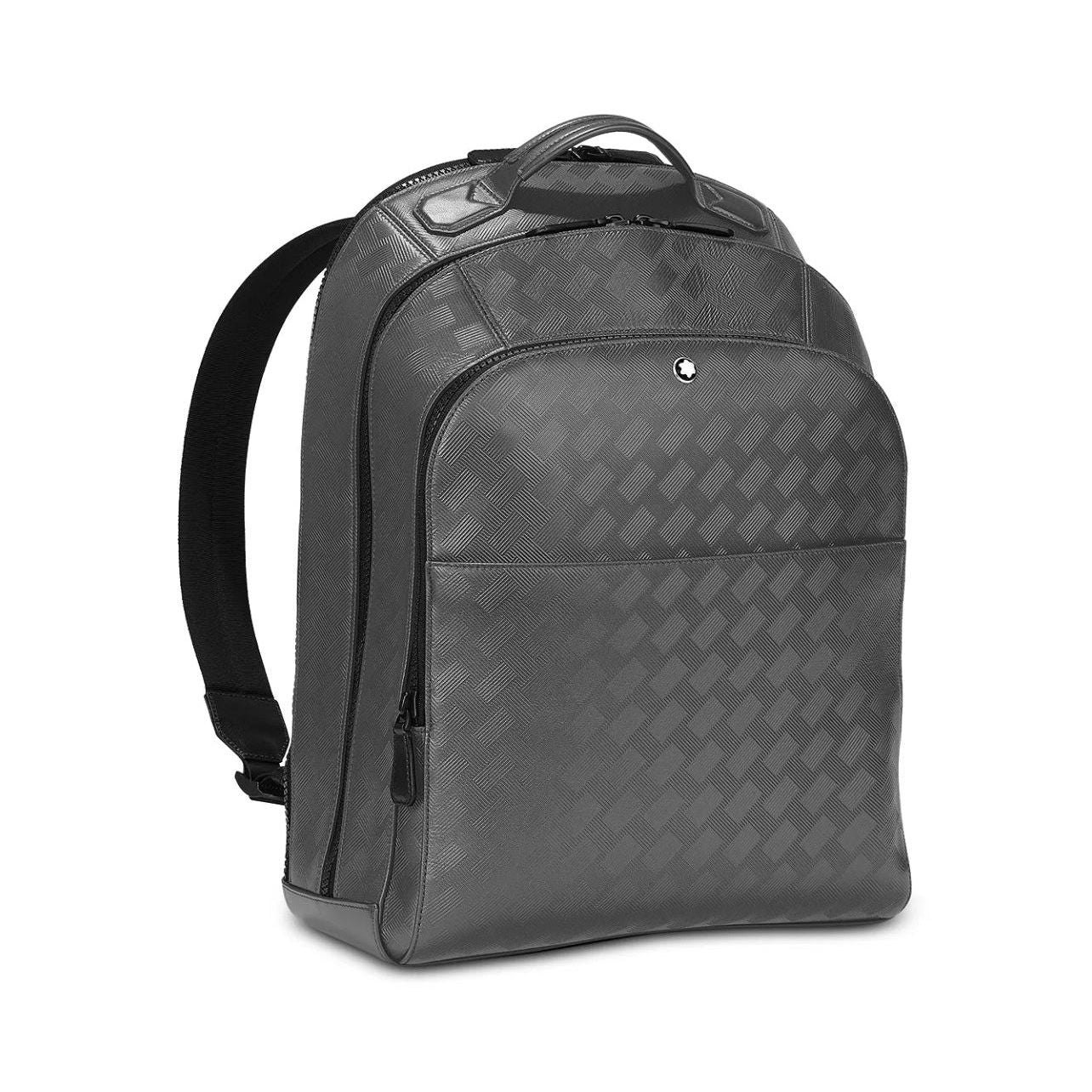 MONTBLANC LEATHER MOD. EXTREME 3.0 LARGE BACKPACK 3 COMPARTMENTS - 32X46X17