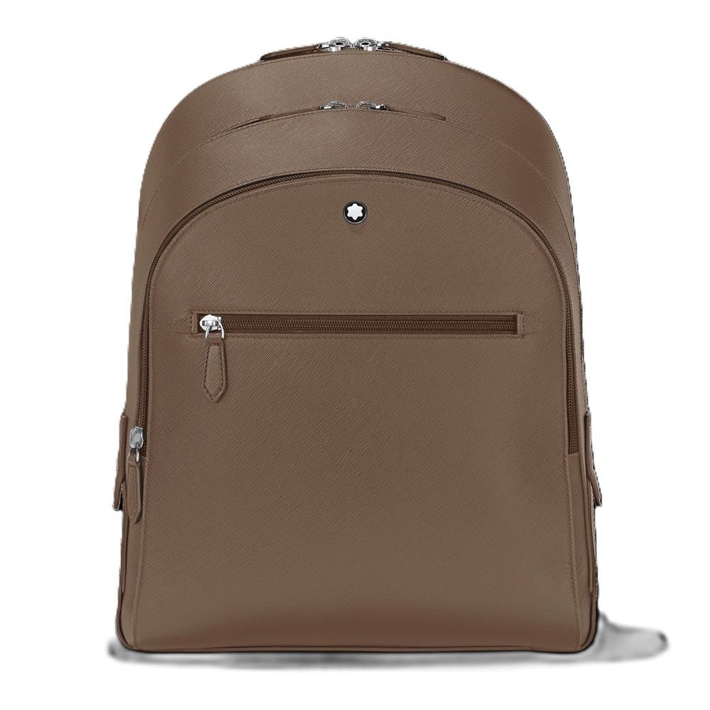 MONTBLANC LEATHER MOD. SARTORIAL MEDIUM BACKPACK 3 COMPARTMENTS - 33X40X13