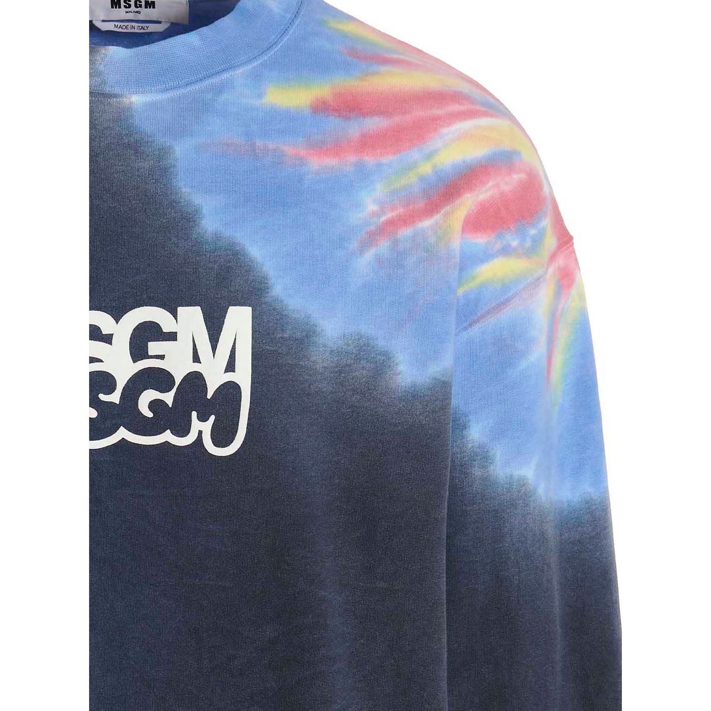 MSGM Multicolor Cotton Sweatshirt