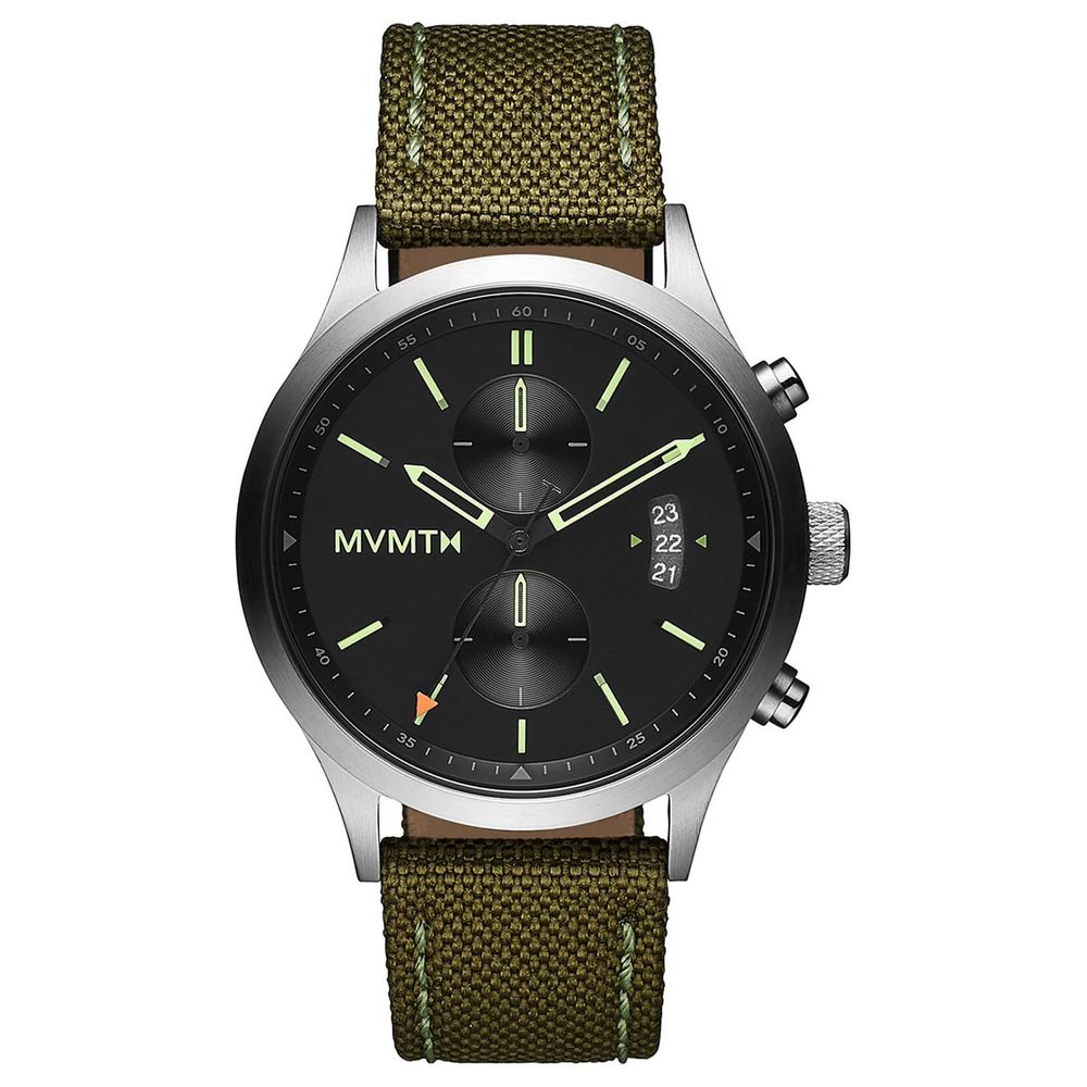 MVMT Green Fabric Dress Watch
