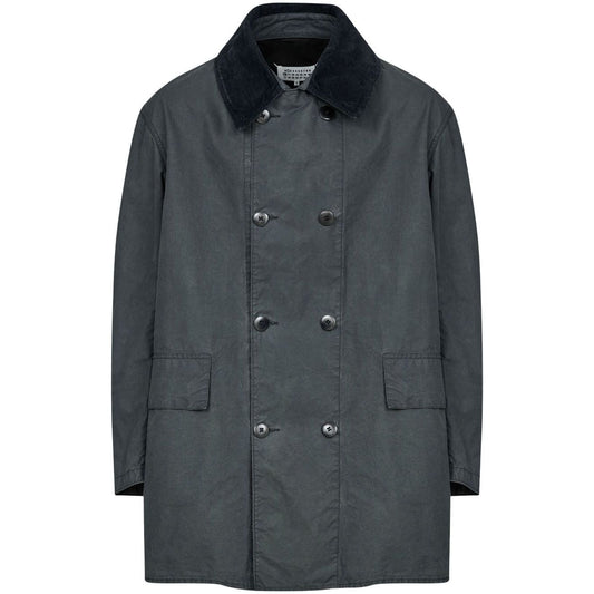 Maison Margiela Double Breasted Cotton Jacket