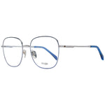 Maje Blue Women Glasses Frame in full-rim metal with demo lenses, style square, 55-18-140 dimensions, includes branded case.