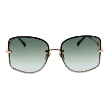 Maje Rose Gold Metal Sunglasses