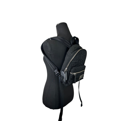 Marc Jacobs Small Black Quilted Backpack Bookbag