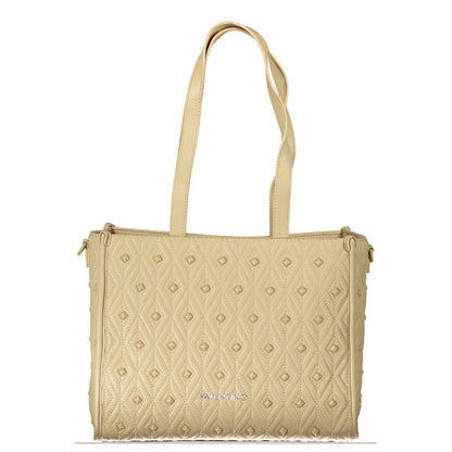 Mario Valentino Beige Polyurethane Women's Handbag