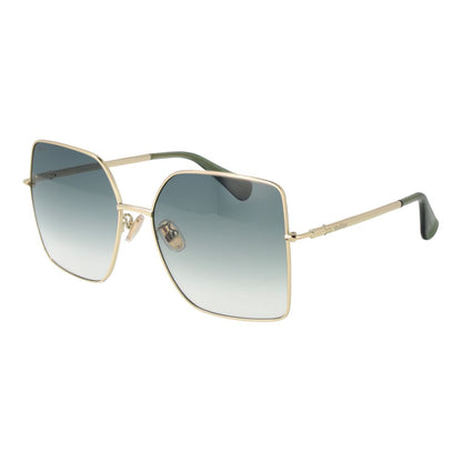 Max Mara Gold Metal Sunglasses
