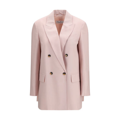 Max Mara Multicolor Fleece Wool Blazer 1728,72470364320,Blazers - Suits & Blazers - Clothing,Clothing,IT38 | S,IT40 | M,Max Mara,Multicolor,New with tags,Suits & Blazers - Clothing,Women