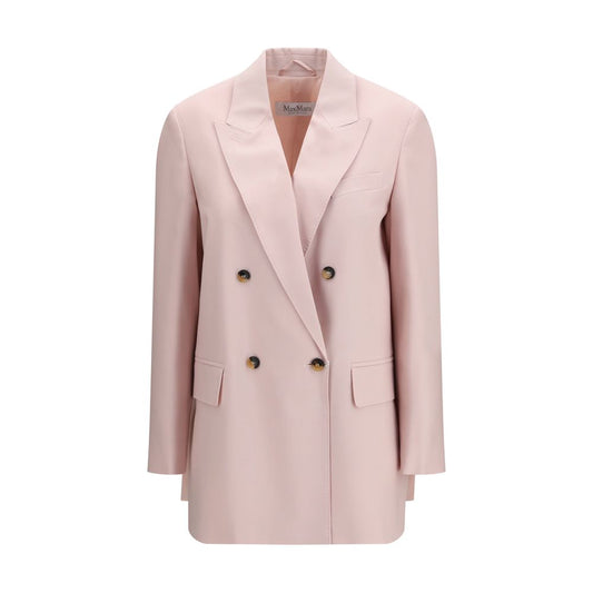 Max Mara Multicolor Fleece Wool Blazer 1728,72470364320,Blazers - Suits & Blazers - Clothing,Clothing,IT38 | S,IT40 | M,Max Mara,Multicolor,New with tags,Suits & Blazers - Clothing,Women