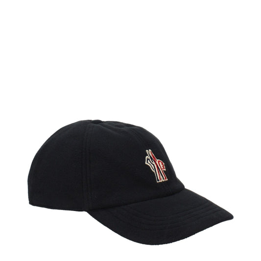 Moncler Black Polyester Cap (Baseball Hat) 1728,75667636384,Accessories,Black,Caps (Baseball Hat) - Hats - Accessories,Hats - Accessories,L,Men,Moncler,New with tags