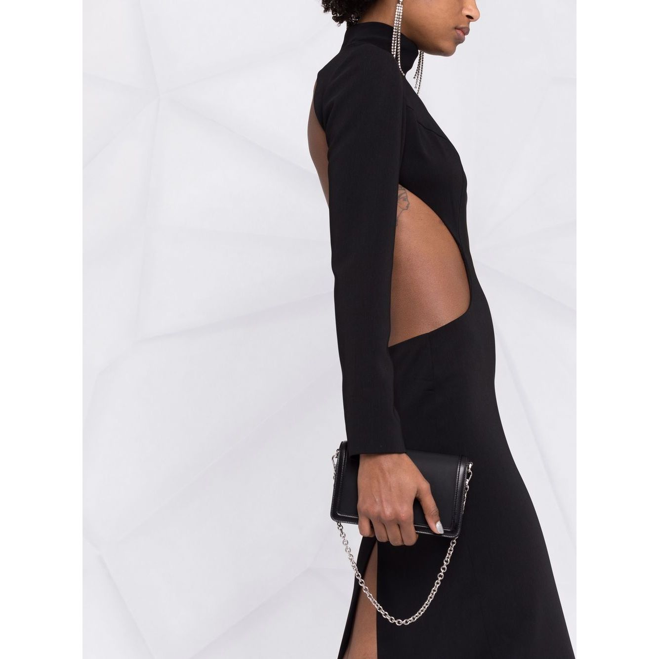 Monot PRE high neck evening dress Dresses