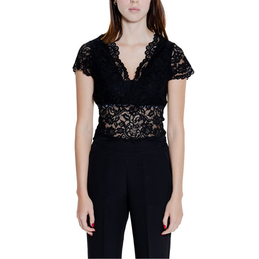 Morgan De Toi Black Polyamide Top