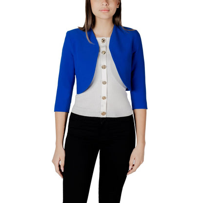 Morgan De Toi Blue Polyester Cloacks 1728,34 | XXS,71956299936,Blue,Cloaks - Jackets & Coats - Clothing,Clothing,IT36|XXS,Jackets & Coats - Clothing,Morgan De Toi,New with tags,Women