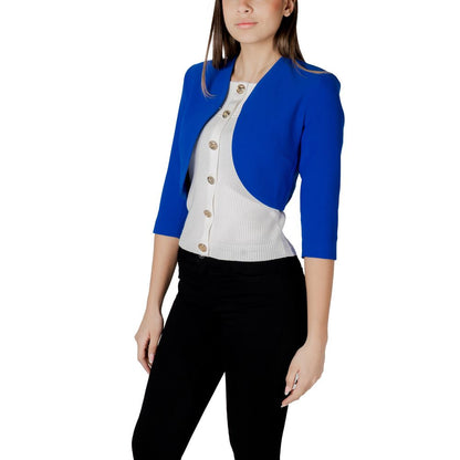 Morgan De Toi Blue Polyester Cloacks 1728,34 | XXS,71956299936,Blue,Cloaks - Jackets & Coats - Clothing,Clothing,IT36|XXS,Jackets & Coats - Clothing,Morgan De Toi,New with tags,Women