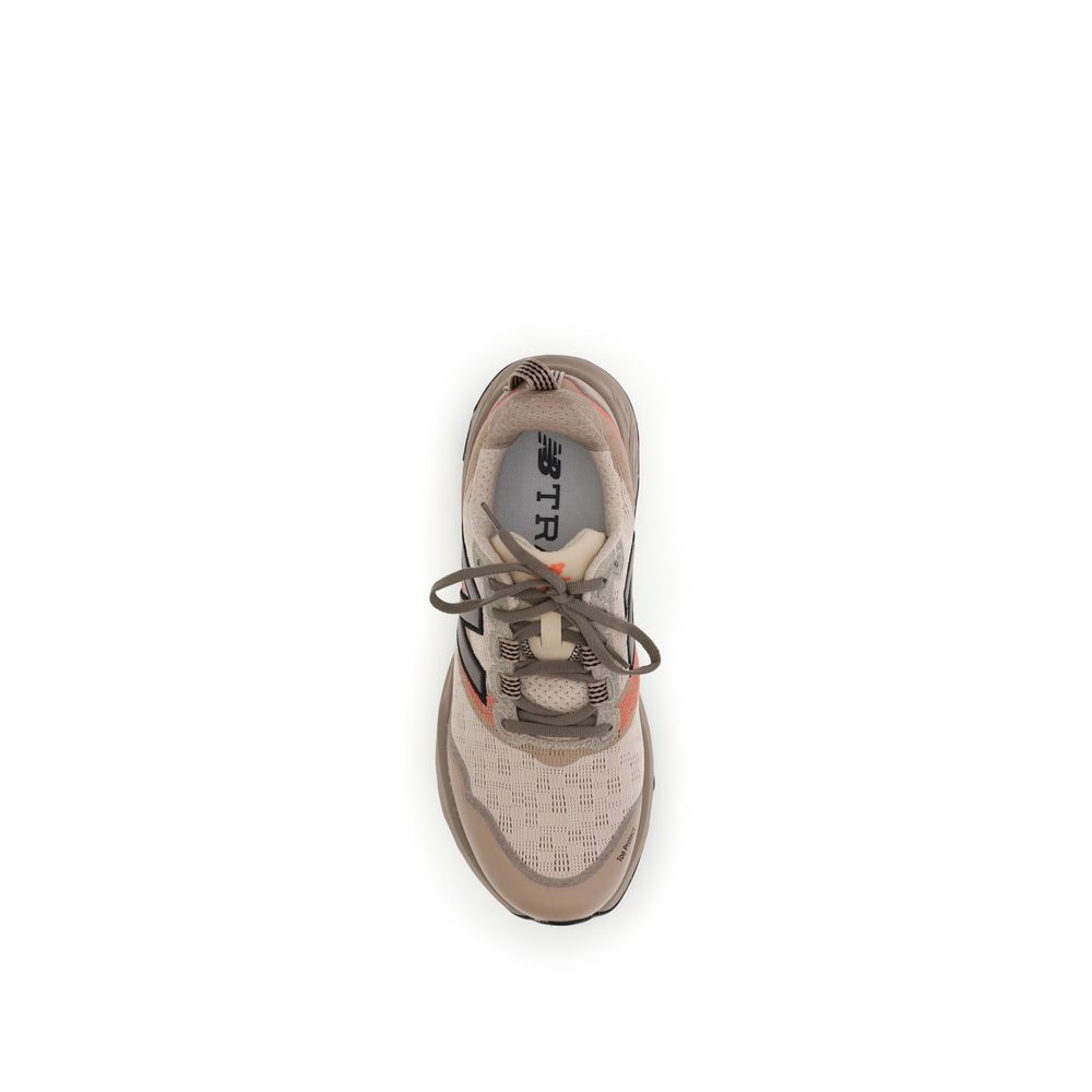 Top view of New Balance Multicolor Polyamide Athletic Sneakers with Fresh Foam X technology and Vibram outsole for optimal grip.