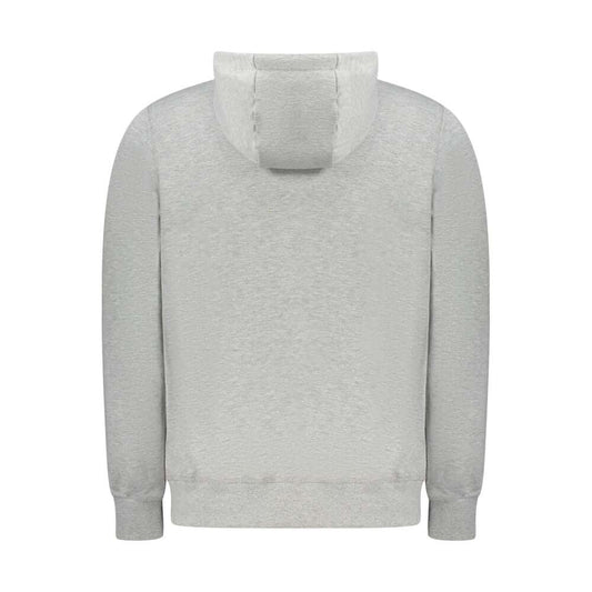 North Sails Gray Cotton Mens Sweater Hoodie