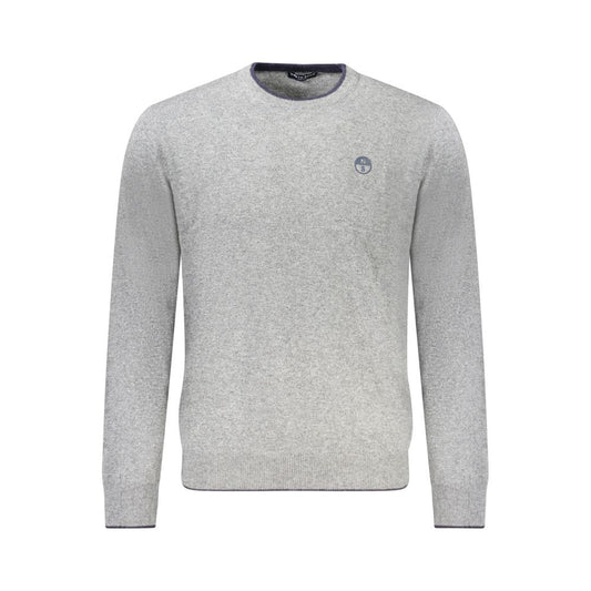 North Sails Grigio Wool Mens Sweater