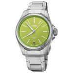 ORIS Mod. ProPilot X Kermit Edition - The Muppets serie titanium wristwatch with green dial, 39mm, water resistant. Swiss made.