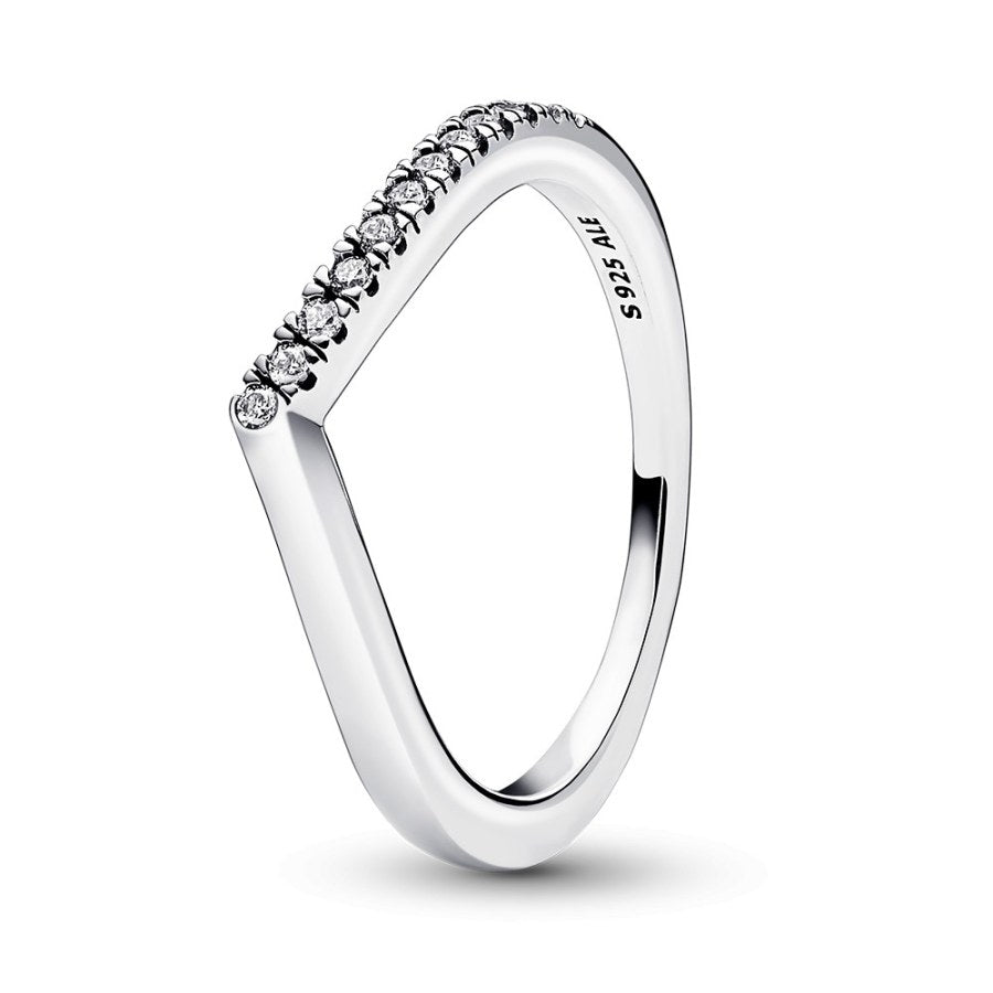 PANDORA Mod. TIMELESS WISH HALF SPARKLING RING