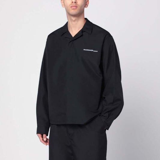 OAMC Peacemaker black overshirt jacket