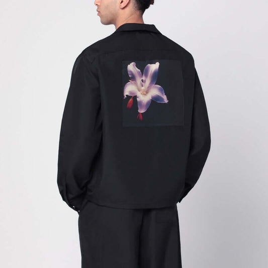 OAMC Peacemaker black overshirt jacket