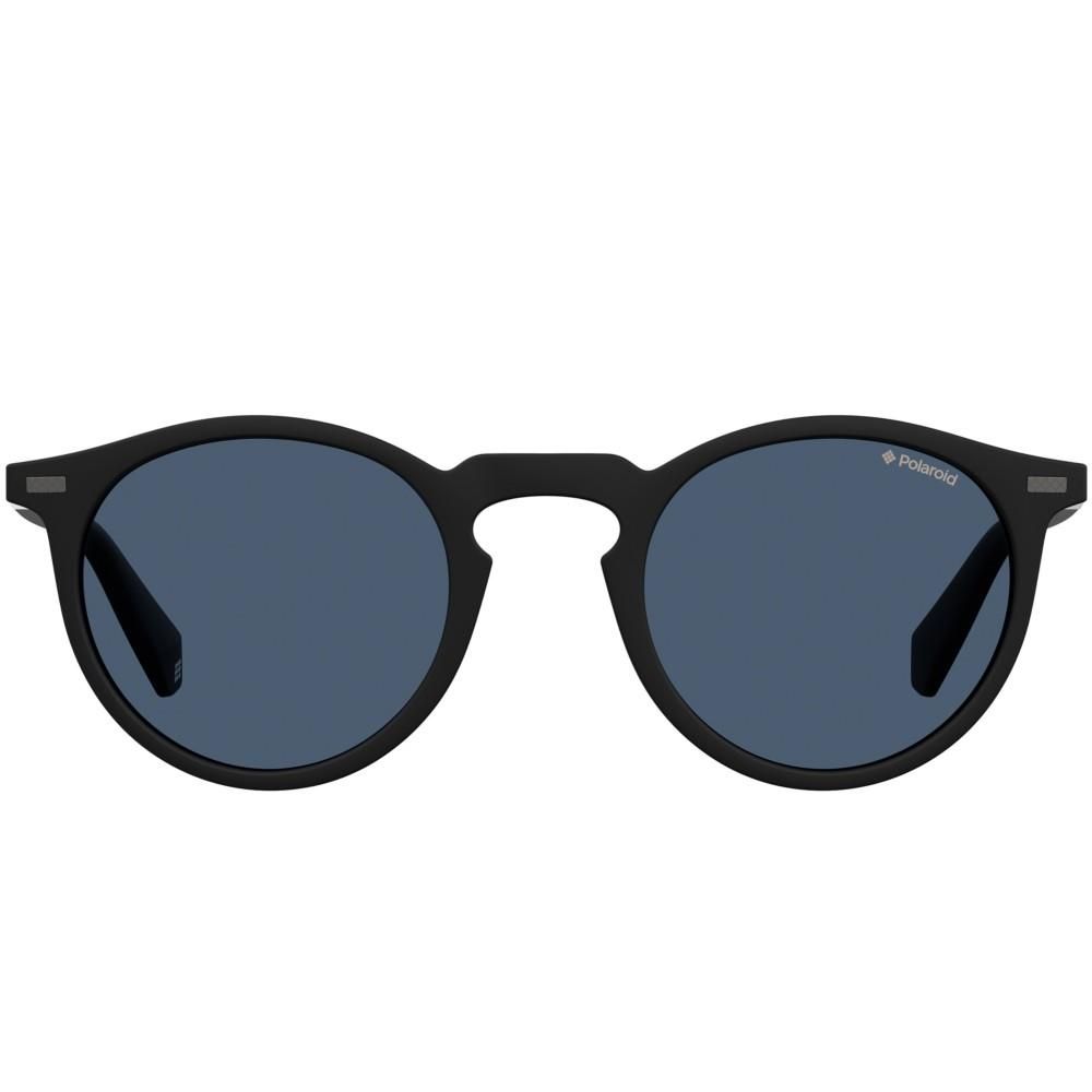 POLAROID MOD. PLD 2086_S sunglasses for gents, black polycarbonate frames with dark lenses. Stylish eyewear accessory for men.