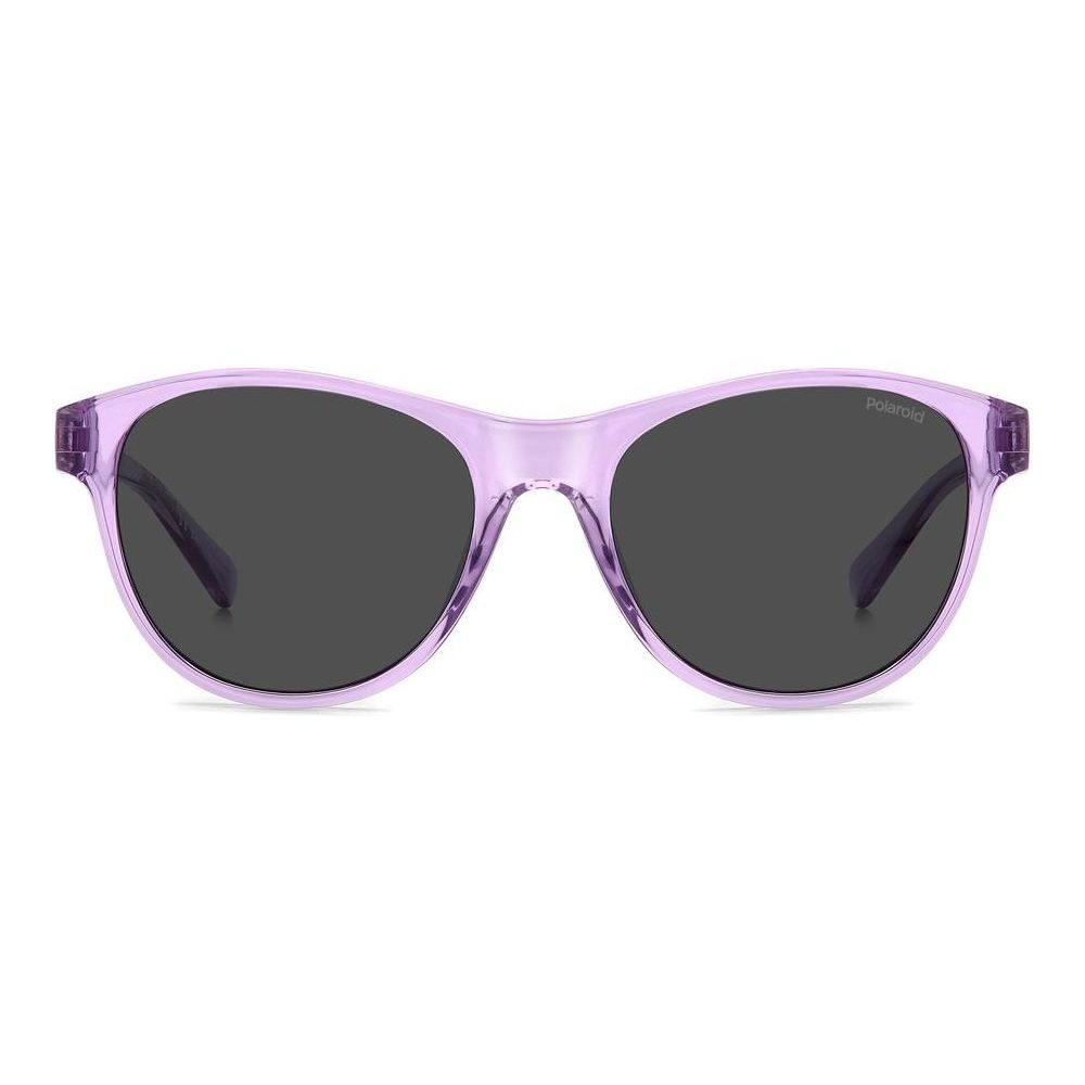 Unisex POLAROID MOD. PLD 8066_S sunglasses in purple polycarbonate frame