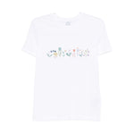 PS By Paul Smith T-shirts and Polos White with floral embroidered cotton crew neck short sleeves
