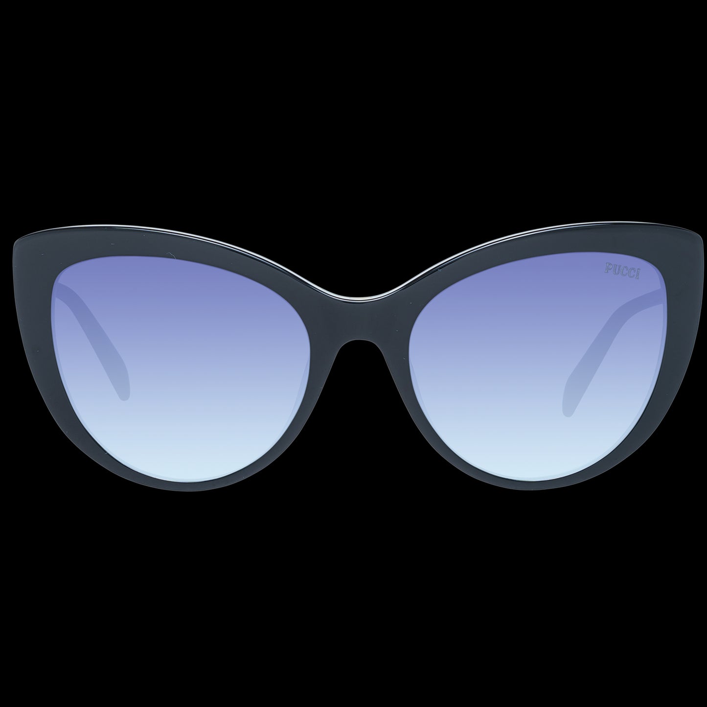 Ladie's sunglasses PUCCI MOD. EP0191 5601B with elegant black frame and gradient lenses.
