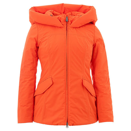 Peuterey Orange Polyester Full-Length Jacket 1728,67397976224,Clothing,Full-Length Jackets - Jackets & Coats - Clothing,IT42|M,Jackets & Coats - Clothing,New with tags,Orange,Peuterey,Women