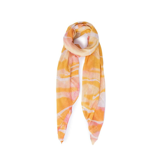 Pieces Orange Polyester Scarf 1728,67400106144,Accessories,New with tags,Orange,Pieces,Scarves - Accessories,Scarves - Scarves - Accessories,Women