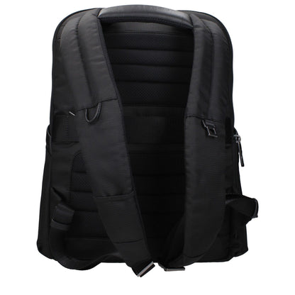 Piquadro Black Nylon Backpack