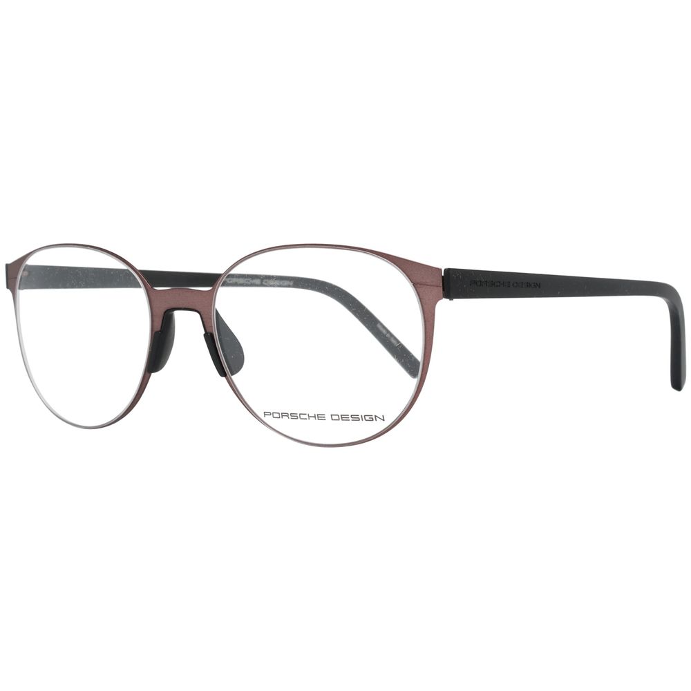 Porsche Bronze Stainless Steel Frames with 53/19/145 mm dimensions for unisex eyewear, featuring Porsche design.