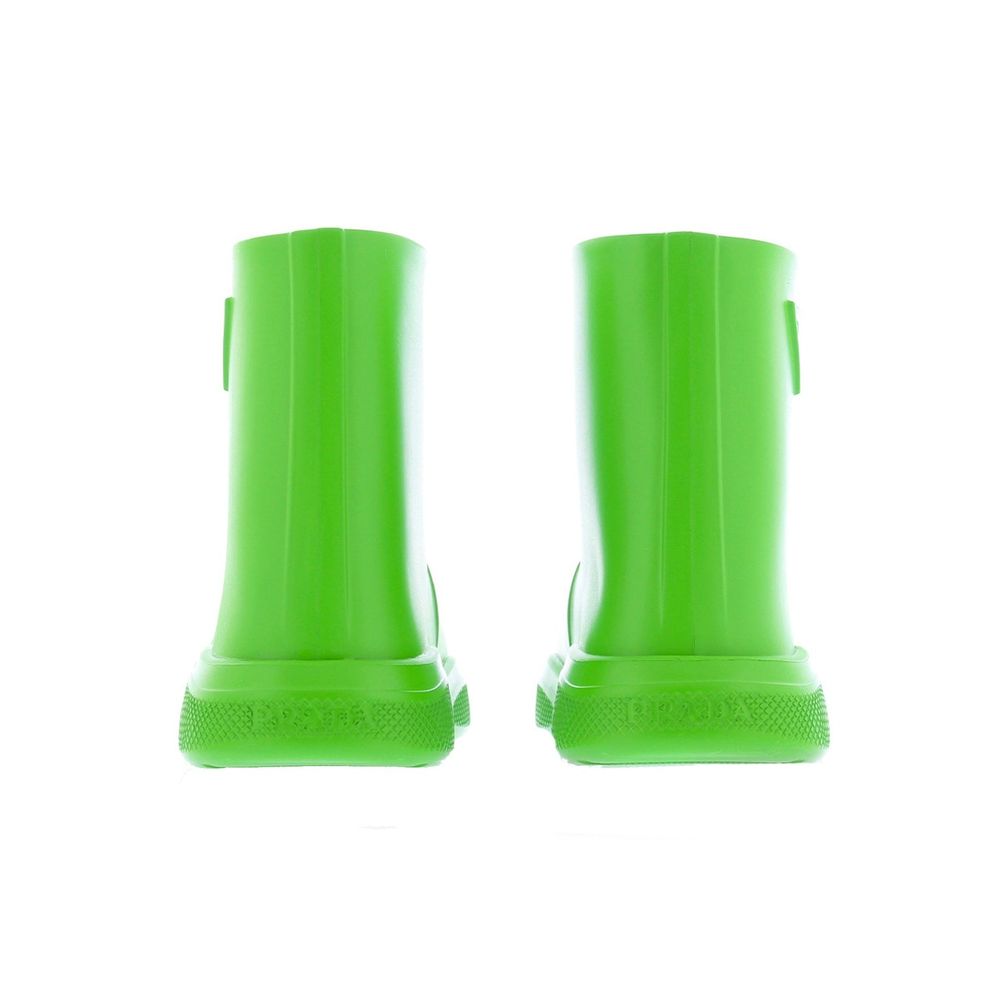 Prada Green Rubber Rain Boots