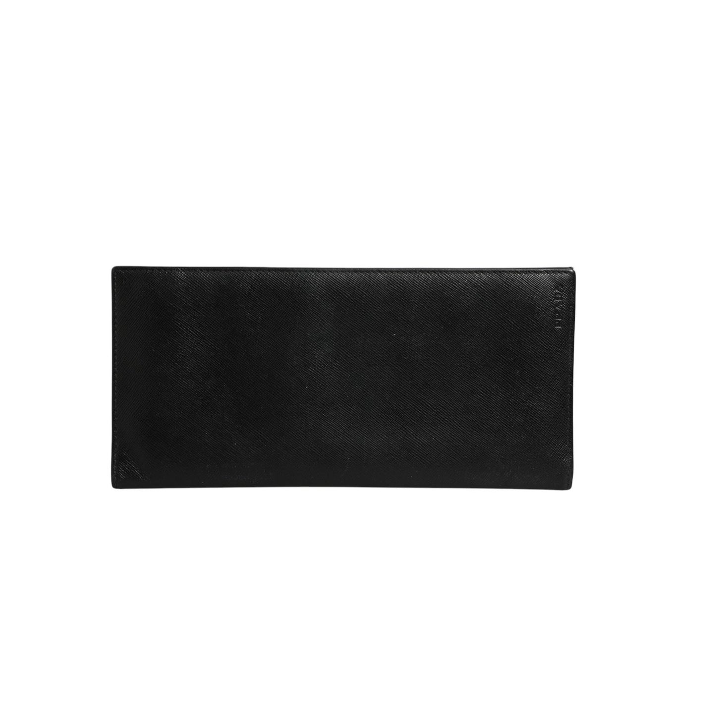 Prada Saffiano Leather Slim Card Holder Wallet