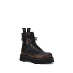 R13 Lace-up Ankle Boots
