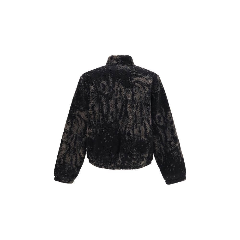 ROA Brown Polyester Full-Length Jacket