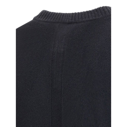 Rick Owens Black Cashmere Cashmere Sweater