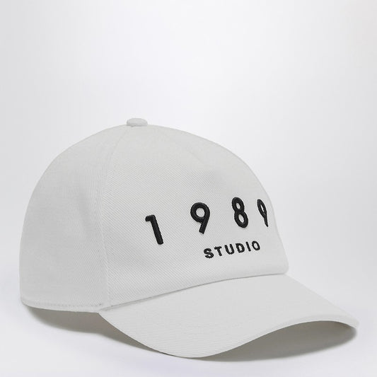 1989 STUDIO Striped baseball patch cap S03UHE004UFAB003/Q_1989-4000_100