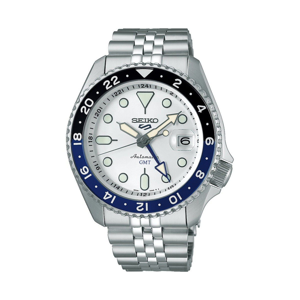 SEIKO 5 Mod. SPORTS AUTOMATIC GMT - WHITE WATCHES