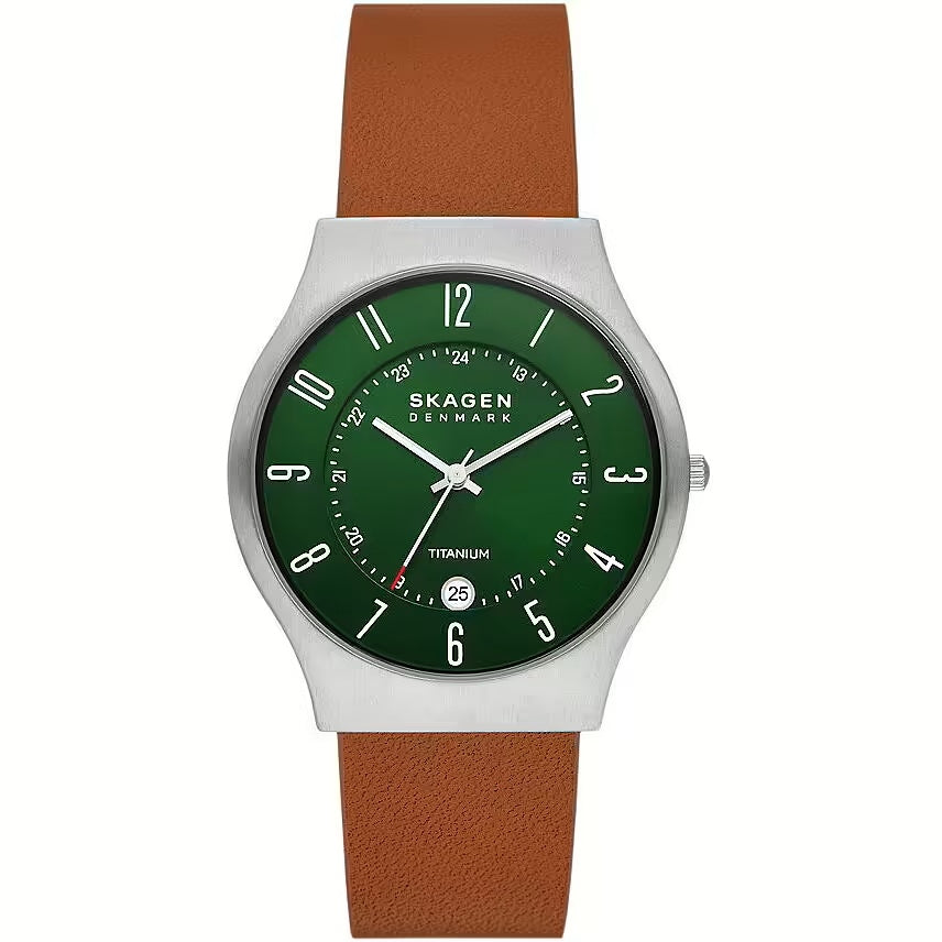 SKAGEN DENMARK Mod. SUNDBY TITANIUM WATCHES