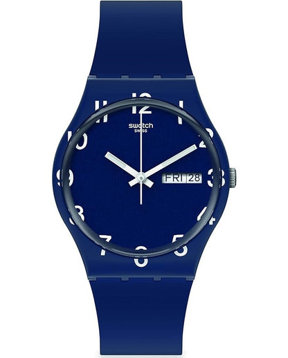 SWATCH Mod. OVER BLUE READY STOCKED WATCHES,Unisex,Wristwatch