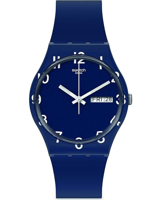 SWATCH Mod. OVER BLUE READY STOCKED WATCHES,Unisex,Wristwatch