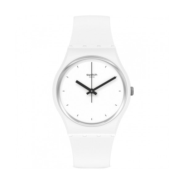 SWATCH Mod. THINK TIME WHITE