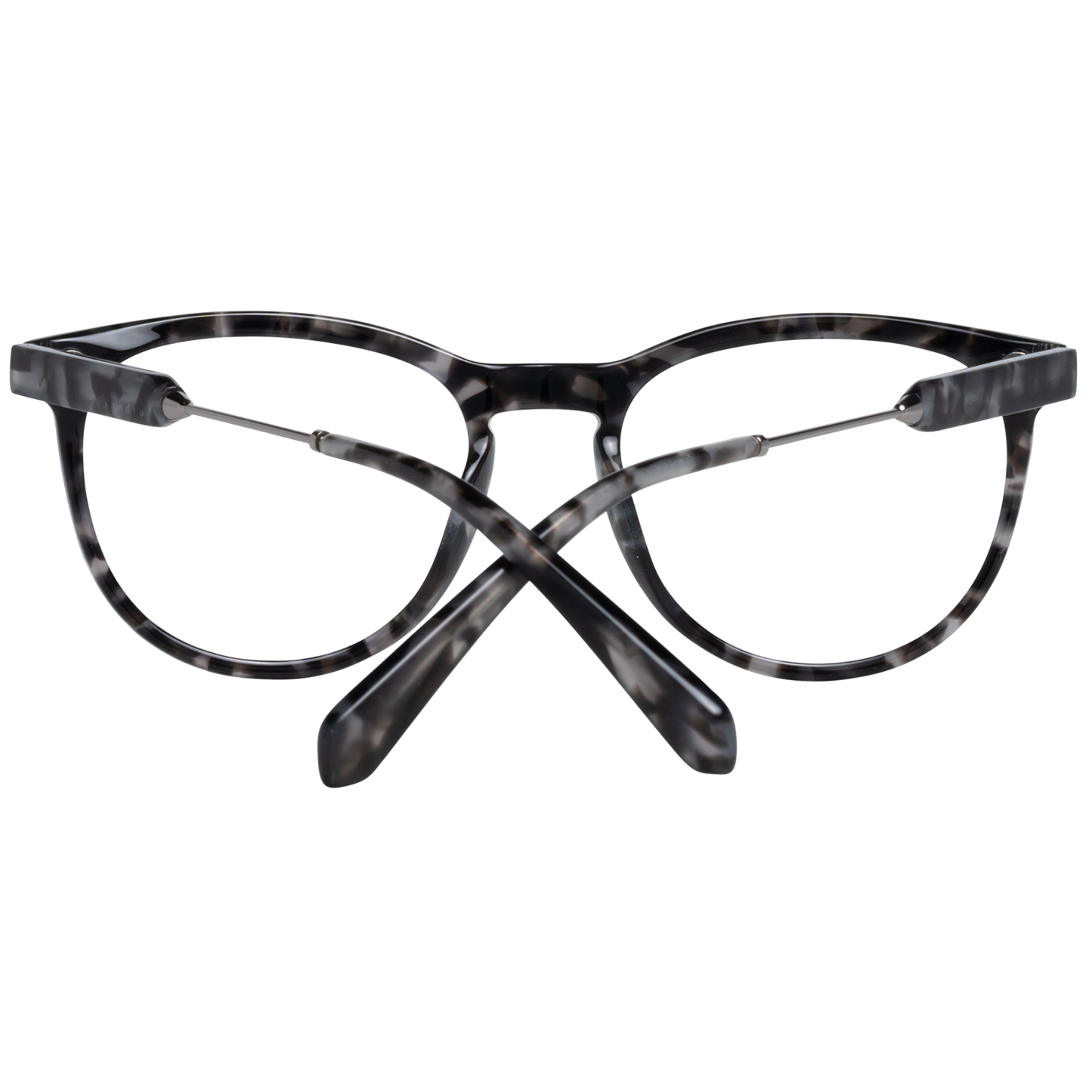 Sandro Gray Plastic Glasses (Frames) for men, full-rim, grey color, plastic material, size 51-18-145, includes branded case.