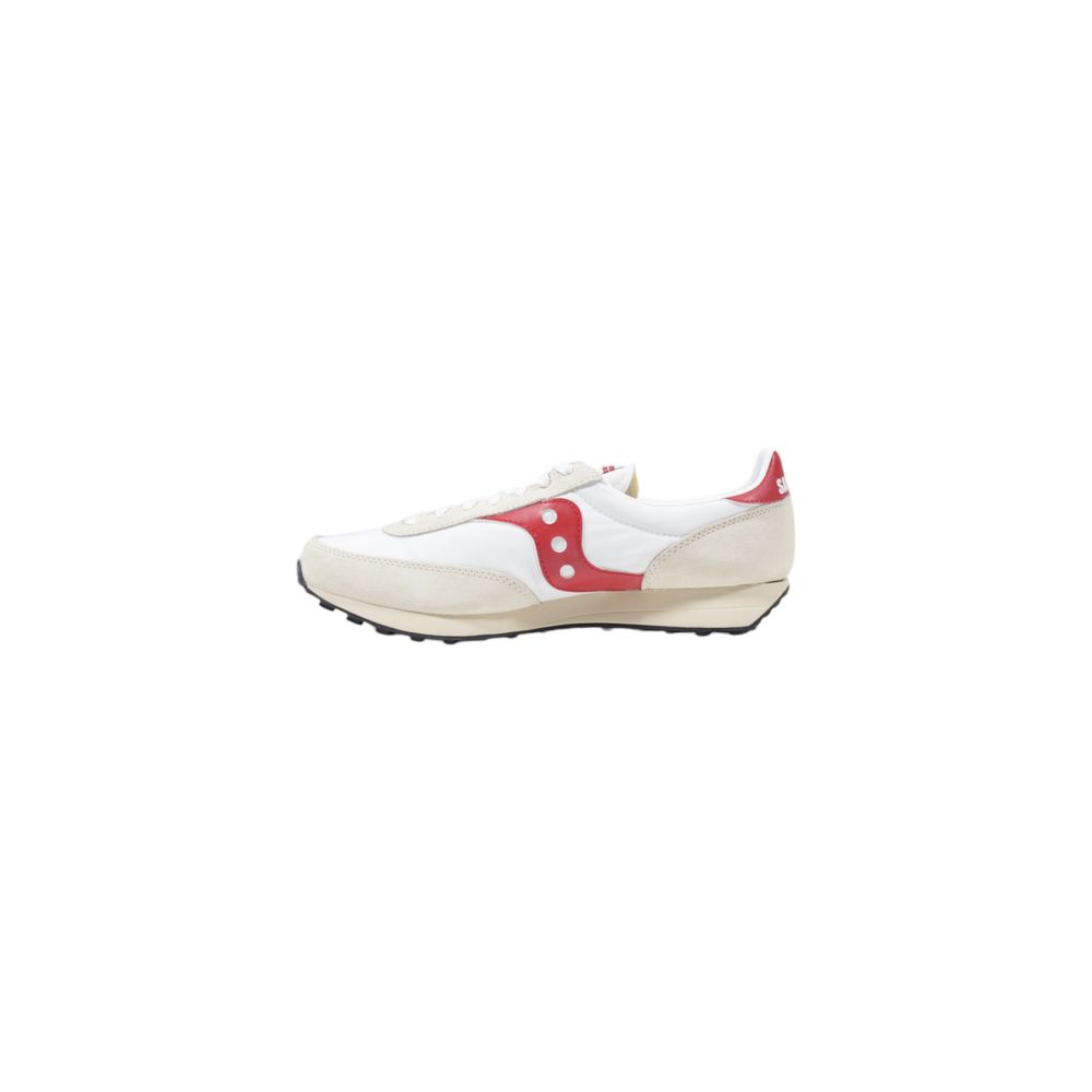 Saucony White Leather Athletic Sneakers